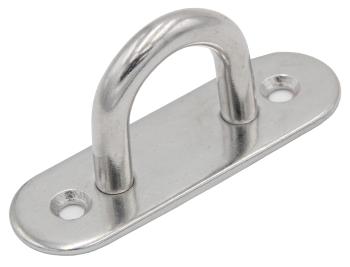 Qvarken Oval Eye Plate AISI316 60x20mm