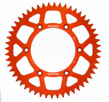 Supersprox Alu Rear sprocket KTM/Husqv./Husab. Orange 49