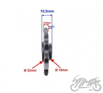 Esimene hammasratas 13H, Komar
