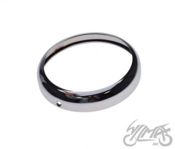 RAMKA LAMPY KOMAR METALOWA CHROM