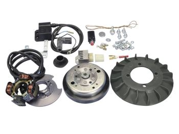 ignition Polini analog w/ light for Vespa 50 Special, ET3 125 Primavera 125 with 20mm cone