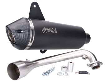 exhaust Polini Slip-On for Vespa GTS 300, GTV 300 Euro5