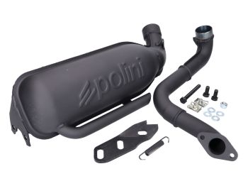 exhaust Polini racing (left) for Vespa Primavera 125 ET3, 90, SS, R, 100, Sport Smallframe