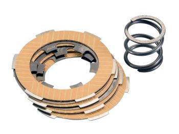 clutch disk set Polini cork for Piaggio Ape 50, Vespa PK, Special, XL, ETS, Primavera ET3 50-125cc