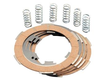 clutch disk set Polini cork for Vespa PK 50, 125 FL, XL, Piaggio APE 50 TL5, TL6