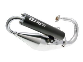 exhaust Tecnigas Q-Tre chrome for Peugeot vertical