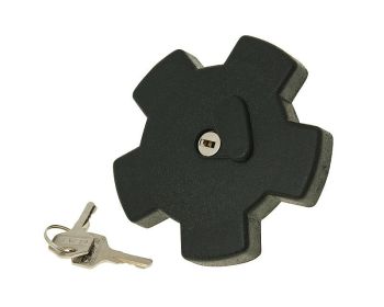 fuel / gas tank cap lockable for Zündapp, Kreidler (38mm tank opening)