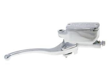 front brake cylinder w/ lever chromed for GY6 Grand Retro (for 22mm handlebar)