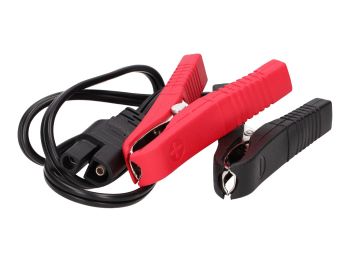 battery trickle charger cable set with clamps for Speeds BL150, 530 (SAE type)