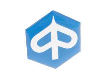 horn cover emblem / badge Piaggio 32mm flat to glue for Piaggio Free, NRG, NTT, Sfera, SKR, Zip