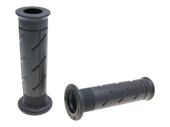 handlebar rubber grip set Domino 0280 on-road Honda style open end grips