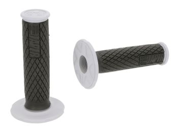 handlebar rubber grip set ProTaper Dual Density Full Diamond black grey