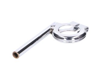 front indicator light mounting bracket chromed 10mm for Simson S50, S51, S70