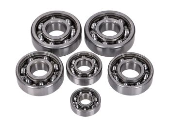 gearbox / engine bearing set SNH 6-piece for Simson S50, KR50, KR51/1, SR4, Schwalbe, Star, Sperber, Spatz, Habicht