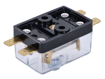 fuse box 2-pole 4-plug-in for Simson S50, S51, S70, KR51/2, KR51/1, SR4-1, SR4-2, SR4-3, SR4-4