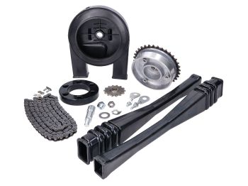 chain drive kit 14-part for Simson KR51/1 Schwalbe