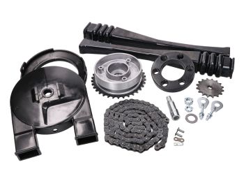 chain drive kit 14-part for Simson KR50 Schwalbe, SR4-1