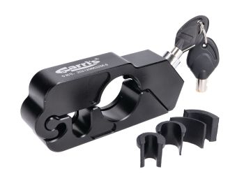 throttle / brake lever lock anti-theft aluminum black for scooter, motorcycle