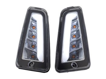 Indicator Kit SIP front left, right for Vespa GTS, GTS Super, GTV 125-300cc (´14-)