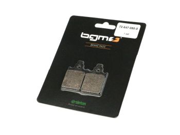 Brake pads -BGM 31,8x51.2mm- Grimeca - Vespa PX Disc (1998-2010), LML Star, Stella, Grimeca Classic/NT, SKR125, SKR150 1993-1997 (f), Quartz 50cc 1992 (f), ITALJET Formula AC 50cc 1995 (f), Quartz 50cc 1992 (f), Skipper 125cc 1993-1997 (f), Skipper 150cc