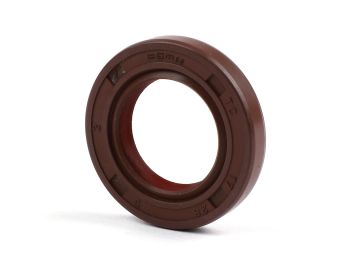 Oil seal 17x28x5mm -BGM PRO Rulon® (E10/etahnol resistant)- gear box cover Piaggio 50 cc (since 1998), Polini Evolution Minarelli MA, MY, CW