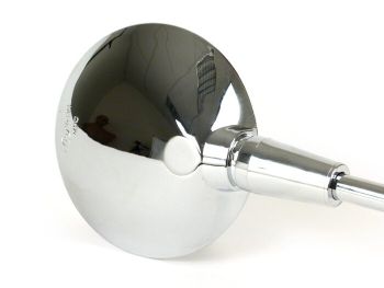 Mirror -MOTO NOSTRA Shorty- Vespa GTS 125-300 HPE (2019-), Vespa Primavera 50-150, Vespa Sprint 50-150 - chrome - rhs