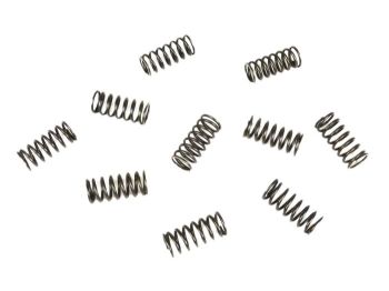 Clutch spring set -BGM PRO- Lambretta LI, LI S, SX. TV (series 2-3), DL/GP - medium (8 spring coils, elastic constant=6.8, yellow) - 10 pcs