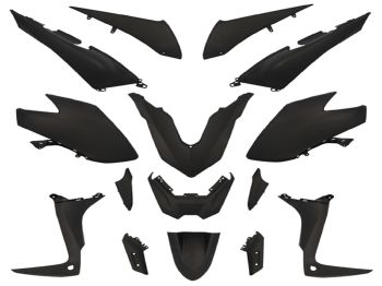 fairing parts kit 15-piece black matt for Yamaha T-Max 560, T-Max 560 ABS Euro3 2017-2019