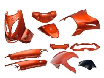 fairing kit EDGE 11-piece orange metallic for Aprilia SR SR50 Street 1998-