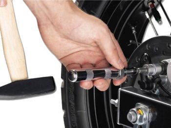 hand impact driver / percussion screwdriver set Buzzetti 7-part left / right rotation