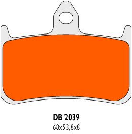 brake pads Delta Braking sintered DB2039RD