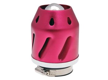 air filter Grenade red straight version 42/48mm carb connection (adapter)