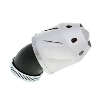 air filter Grenade silver bent version 42mm carb connection