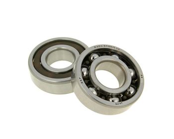 crankshaft bearing set Malossi MHR 20x47x14 C3H for Minarelli, Derbi EBE, EBS, D50B0