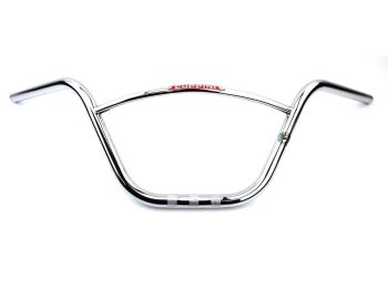 Handlebar Cuppini chrome with strut 810mm x 220mm for Zündapp, Kreidler, Hercules, Puch, KTM, DKW, Rixe, Sachs, Simson