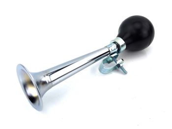 Horn ball 180mm 55mm black chrome for Zündapp, Kreidler, Hercules, Puch, DKW, Miele, KTM, Göricke, Rixe, Gritzner