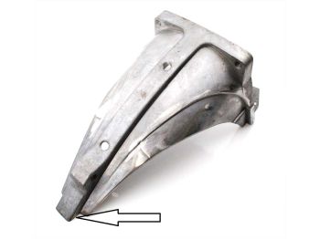 Frame end piece cast aluminum short for Zündapp GTS 50, C 50 Sport, KS Cross, Super Sport