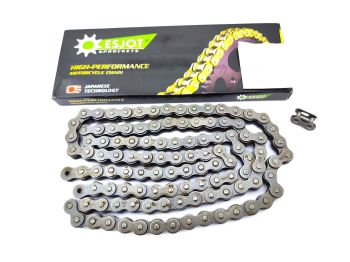 Esjot steel chain 122 links 1/2 x 3/16 for Zündapp, Kreidler, Puch, KTM, DKW, Hercules moped, mokick, moped