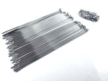 Spoke set 183mm 2,6mm nipple 5mm for Hercules, K 50 Sprint, MK 1, 2,