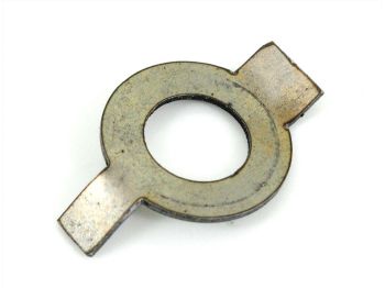 Locking plate metal round for Puch, moped, moped