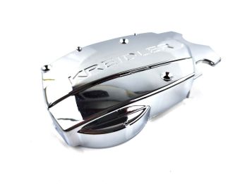 Pole wheel cover plastic chrome for Kreidler Flory MF 12, 13, 20, 22, 23