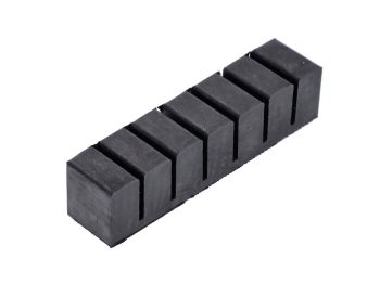 Cylinder damping rubber black 64x14x15mm for Zündapp CS, CX, Hai, GTS, KS, ZD, ZL, ZX, ZS, ZR, ZA