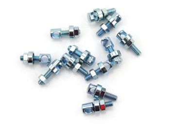 Mudguard strut holder 5mm M5 x 15mm 12-pack for moped, moped, mokick, bicycle