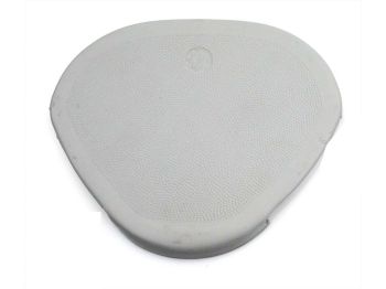 Saddle cover Denfeld rubber gray 270x230mm for Zündapp Bergsteiger, Miele, DKW, NSU, Hercules, Puch, Kreidler, Denfeld, BTG NSU