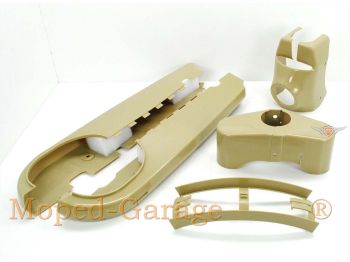Fairing set plastic beige 4-piece for Kreidler Florett RS, RM, GT