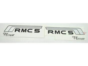 Sticker set side cover transfer foil 64x200mm for Kreidler Florett RMC-S