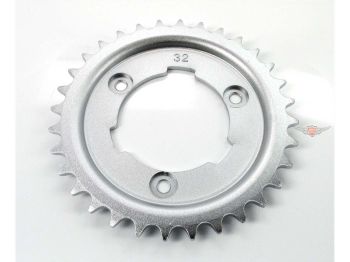 Sprocket 32 teeth 62mm 10mm cranked for Victoria, DKW, Zweirad Union