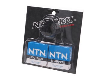 Crankshaft bearing set Naraku HD Heavy Duty 6204 C3 for Minarelli horizontal Aprilia SR 50, MBK Nitro, ATU Explorer, CW, MA, MY, CA, CY
