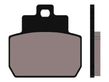 brake pads Naraku organic for Gilera RC 500i, Piaggio MP3, X8, X9, Vespa GTV