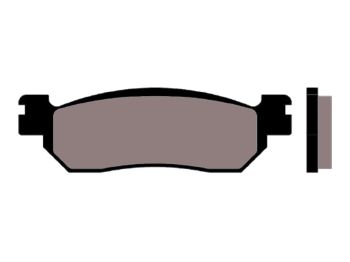 brake pads Naraku sintered for MBK City Line, Skyliner, Yamaha Majesty